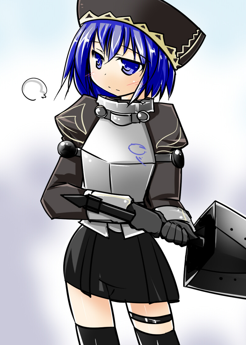 騎士子……いやヲリ子 大剣