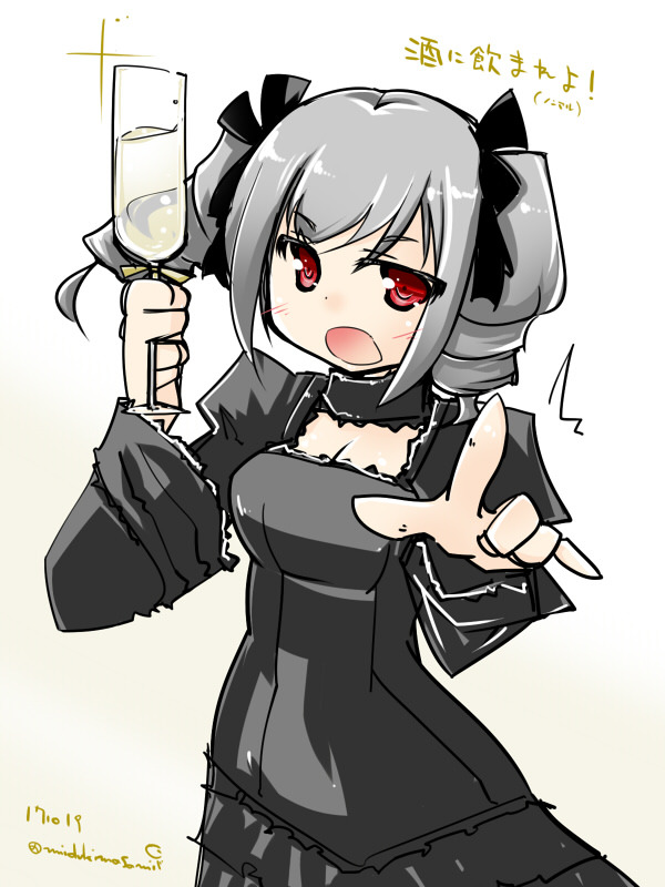 酒に飲まれよ!(お疲れ様でした あまり飲みすぎないでくださいね) 神崎蘭子さん