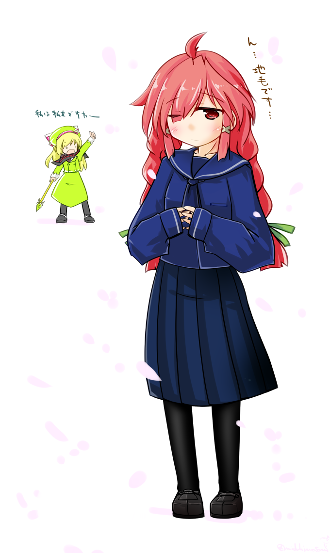 んん……地毛です…… 中1ミクサ君