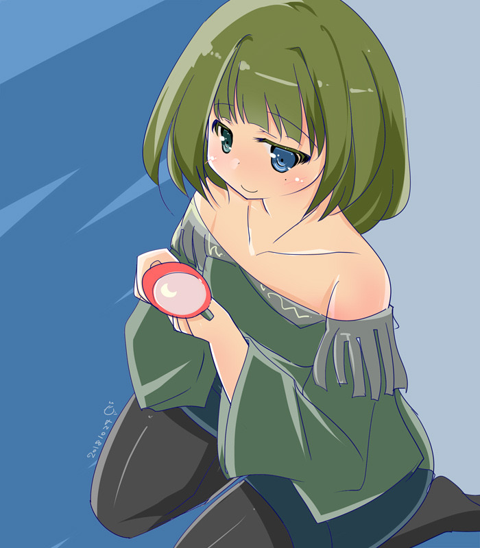 月見酒には寒い季節 楓さん