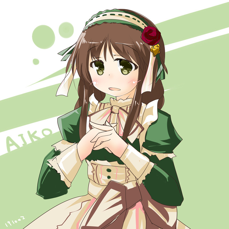 謎のフィンガーサイン 高森藍子